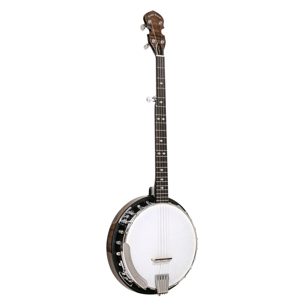 Gold Tone Cripple Creek Resonator Banjo Upgraded with Pickup and Bag