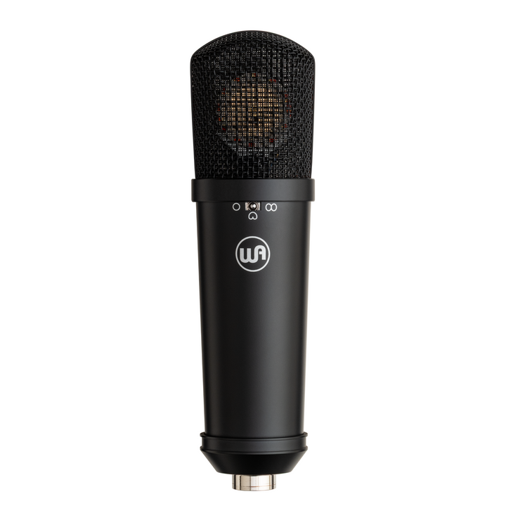 Warm Audio WA87JR-BLK FET Transformerless Multi-Pattern 87 style condenser Mic - Black