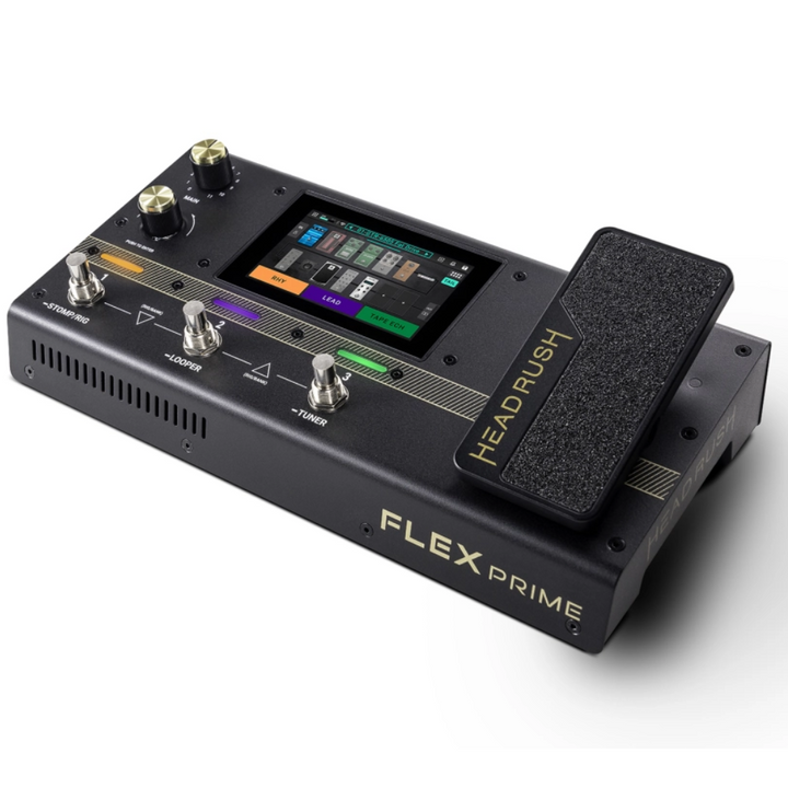 HeadRush FLEX PRIME Flex Prime Compact Guitar FX/Amp Modeler w/ 4"Touch Screen & WiFi/Bluetooth