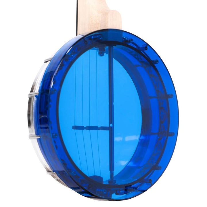 Gold Tone Little Gem See-Through Banjo-Ukulele - Sapphire