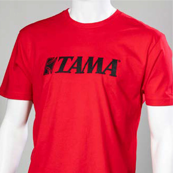 Tama TAMT03XXL -Tama Printed Logo Red Short-Sleeve T-Shirt - XXL