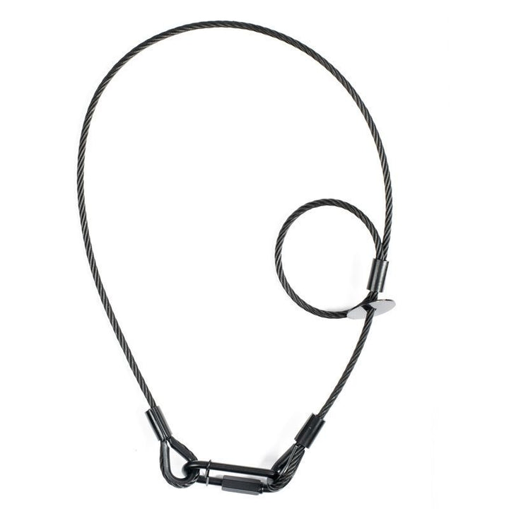 ADJ SC5B Steel Safety Cable - 31in - 45kg Rated - Black