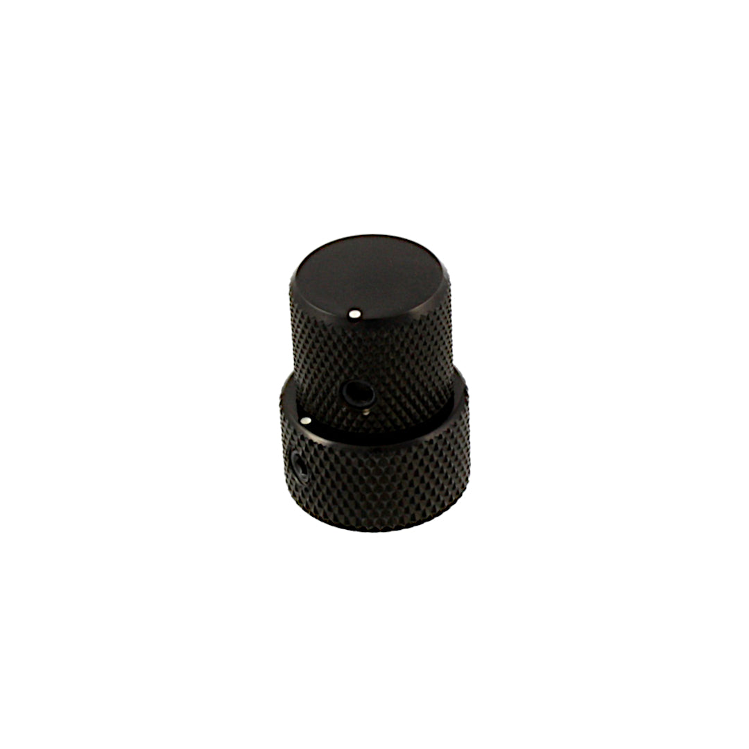 Allparts MK-3320 Stacked Concentric Knob Set Black