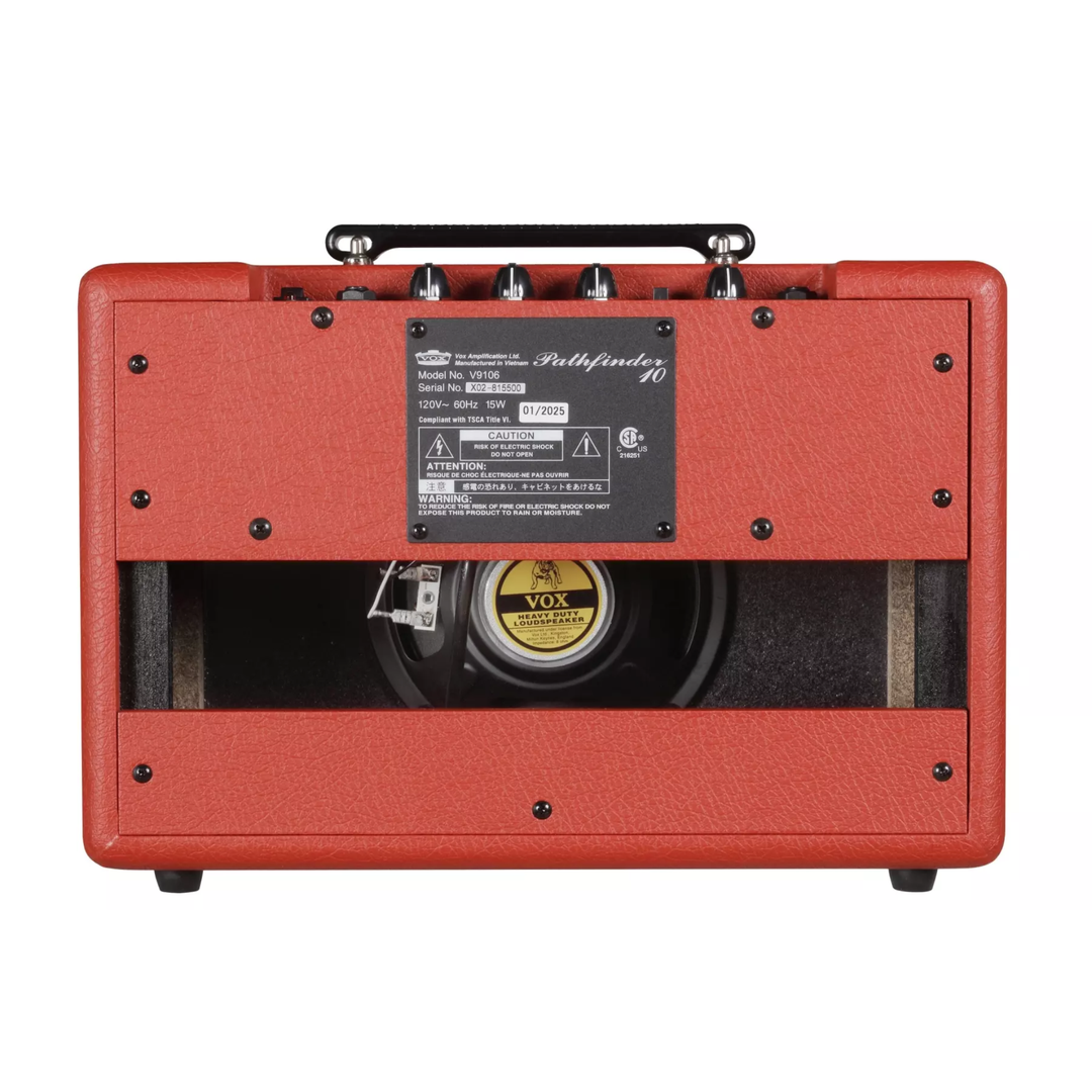 Vox PATHFINDER10RD LTD Pathfinder 10W Guitar Combo Amplifier - Red