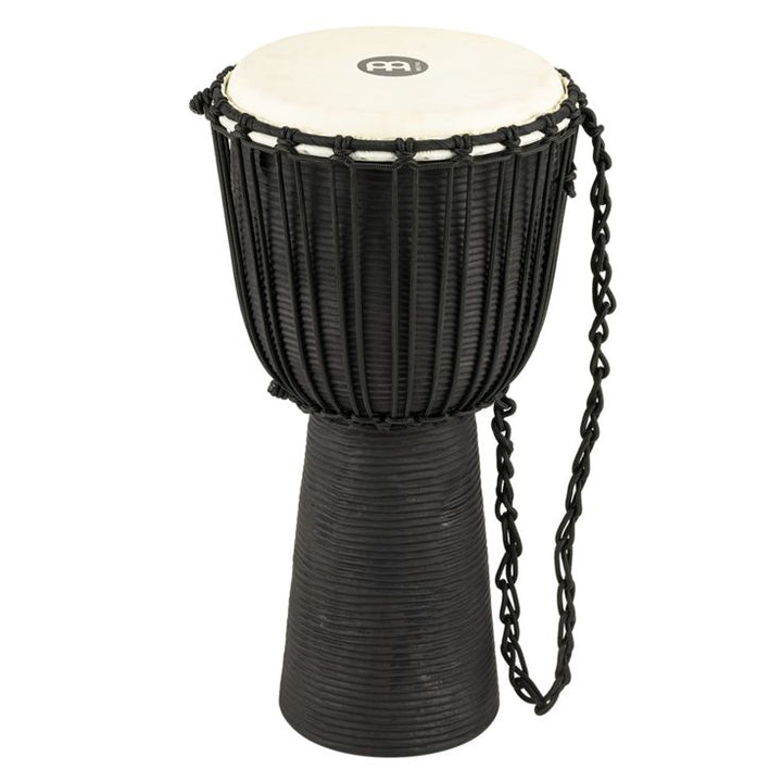 Meinl Percussion 12" Rope Tuned HeadlinerÂ® Series Wood Djembe Black River Series