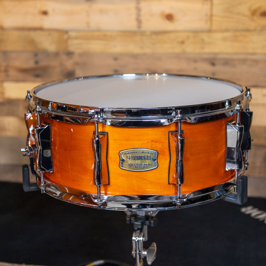 Yamaha Stage Custom Birch 5-Piece Drum Kit 20” Bass w/ HW680W Hardware - Honey Amber
