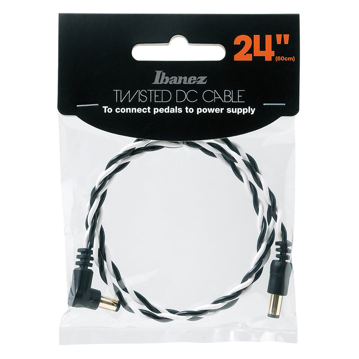 Ibanez DCT24BWH 24 Inch Twisted DC Cable