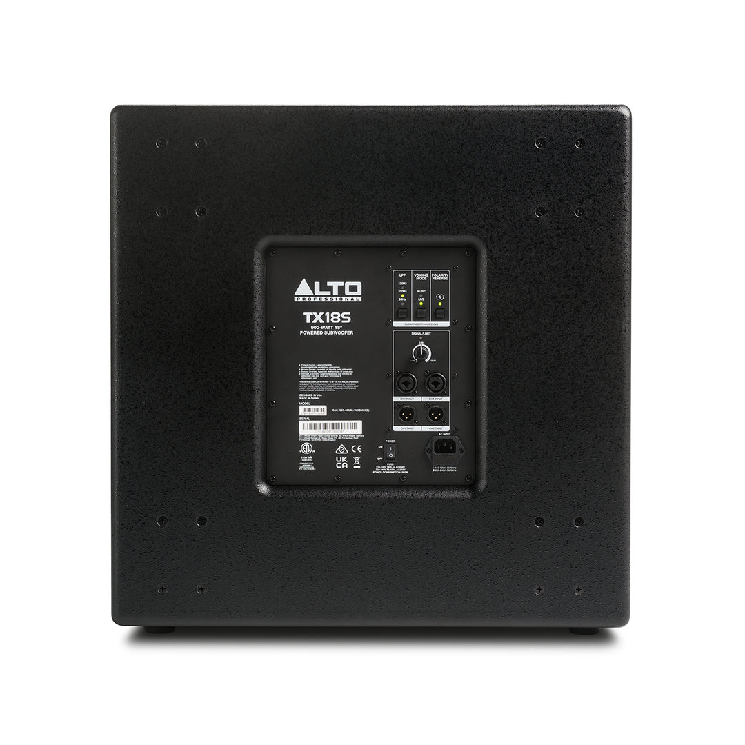 Alto Professional TX18SXUS 900-Watt 18-Inch Powered Subwoofer With DSP