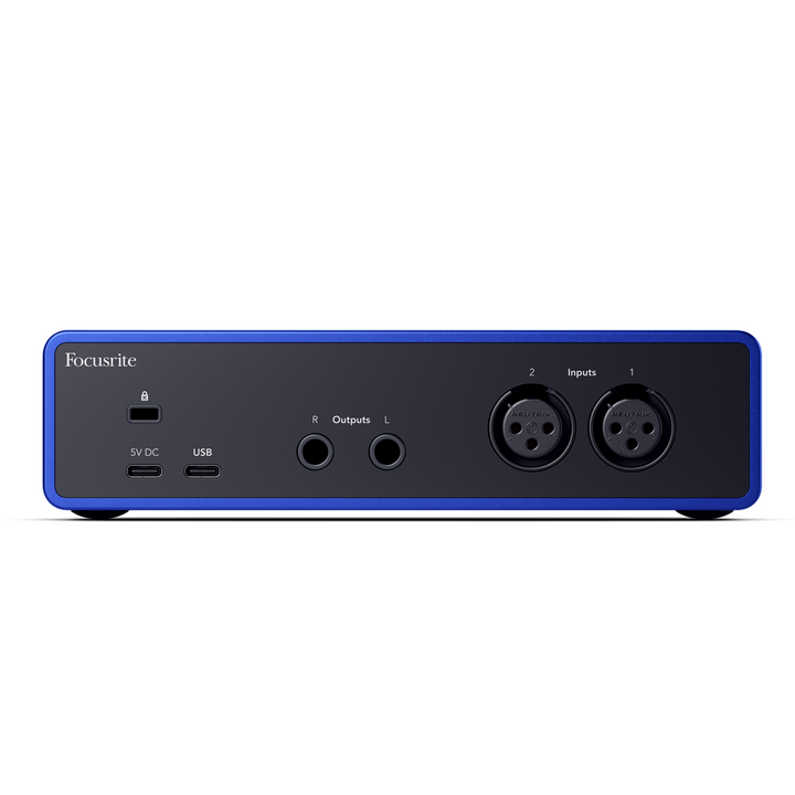 Focusrite Scarlett 2I2 4th-Gen - 40th Anniversary ISA-Blue