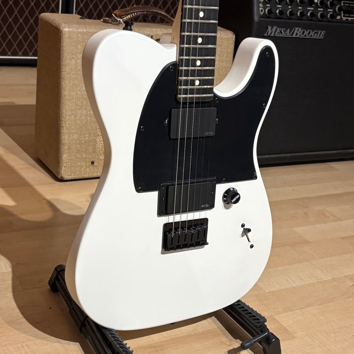 Fender Jim Root Telecaster (Flat White) Electric Guitar (Demo - Micro-Dent In Headstock)