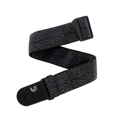 D'Addario 50TB02 50Mm Guitar Strap - Lightning Black