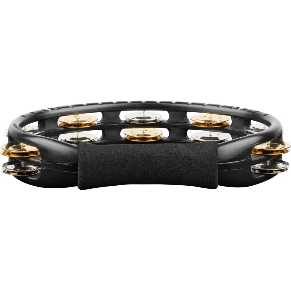 Meinl Traditional ABS Series Mixed Jingles Hand Held Tambourine - Black