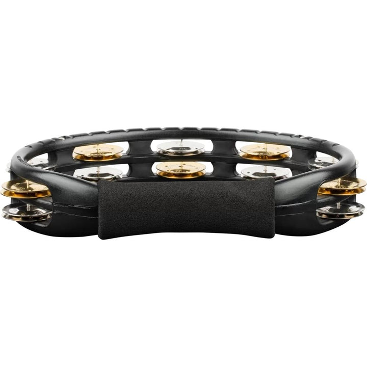 Meinl Traditional ABS Series Mixed Jingles Hand Held Tambourine - Black