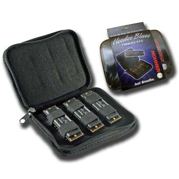 Hohner HBP HooDoo Blues Pack 3 harmonicas