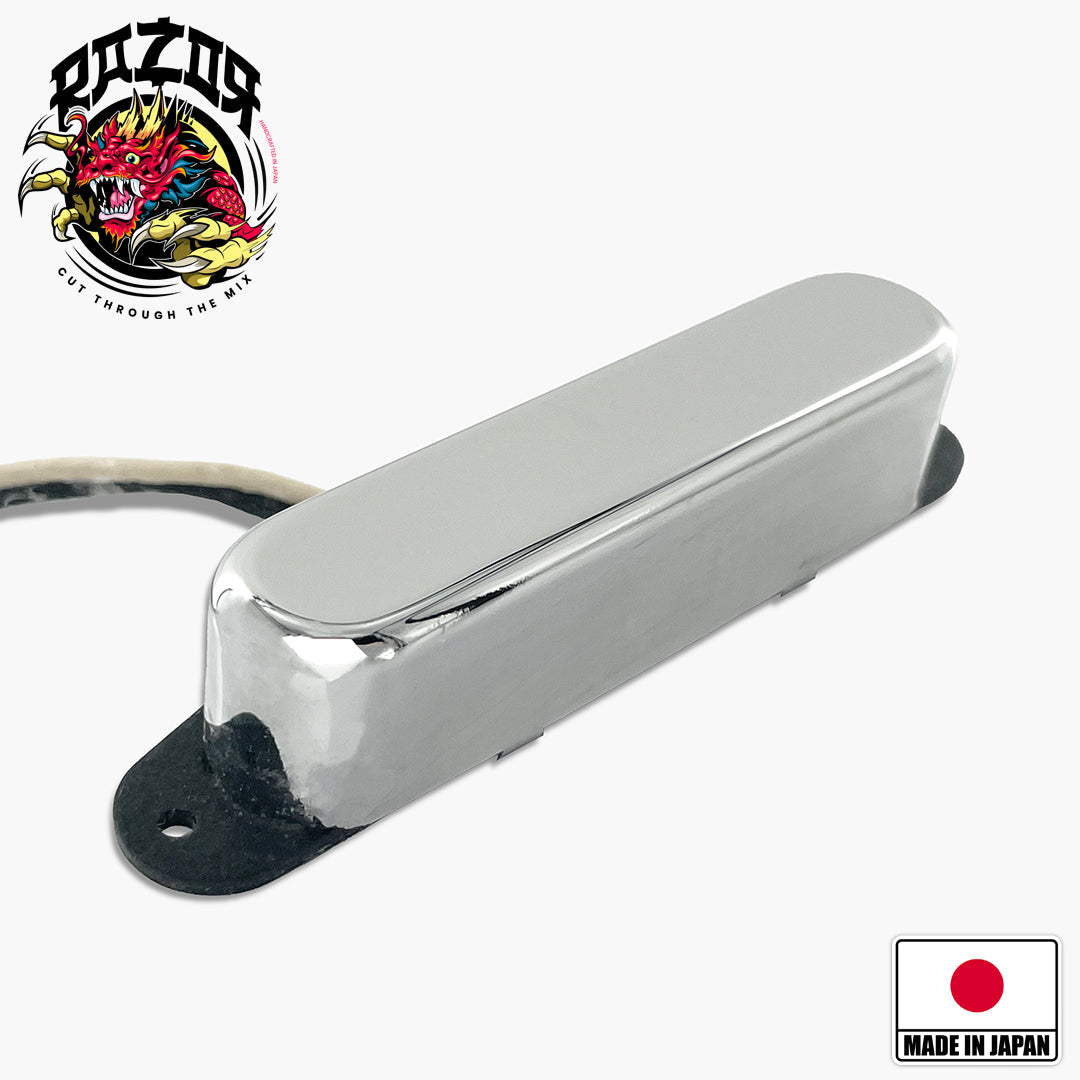 Allparts RZR-10028 Razor® Mangetsu Full Moon Neck Pickup For Telecaster® - Chrome