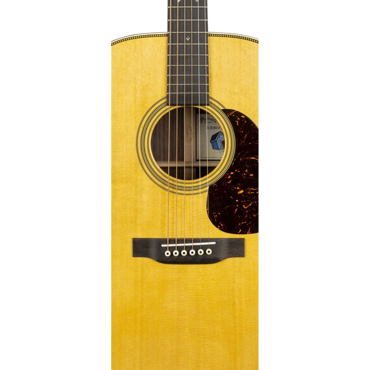 Martin D-28 Billy Strings Signature Editions Acoustic Guitar - Natural with Antique Toner
