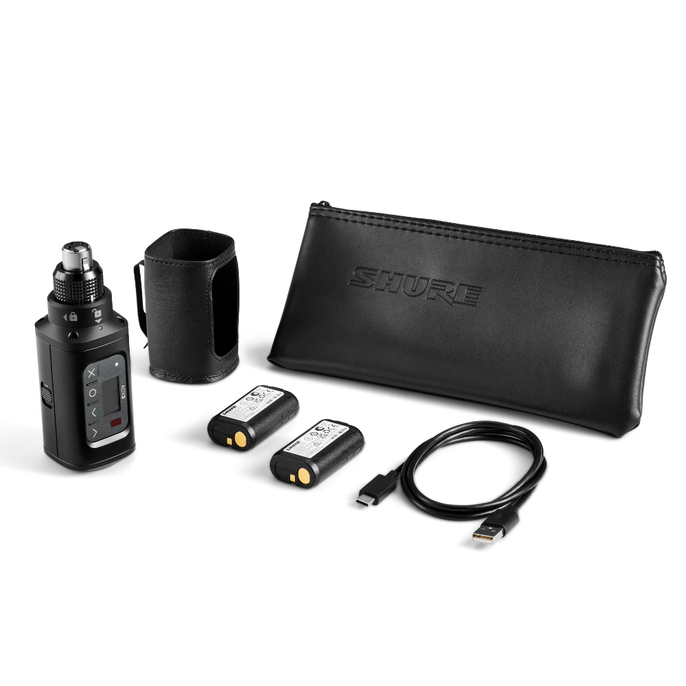 Shure ADX3 Axient Digital Wireless Plug-On Transmitter (G57: 470 to 616 MHz)