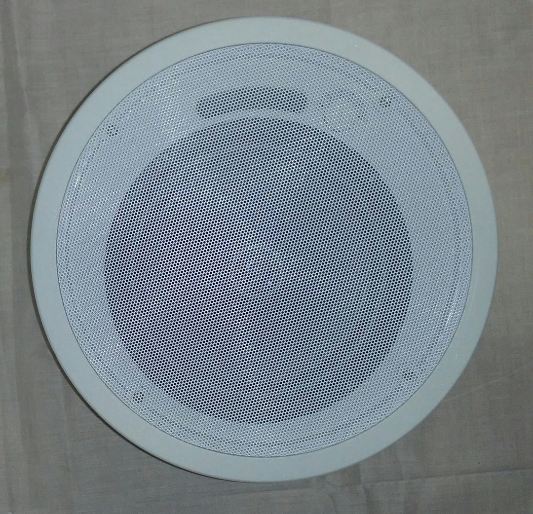 Tortech 30 Watt / 70 Volt Full Range Ceiling-Wall Flush Mount Speaker with Back Box