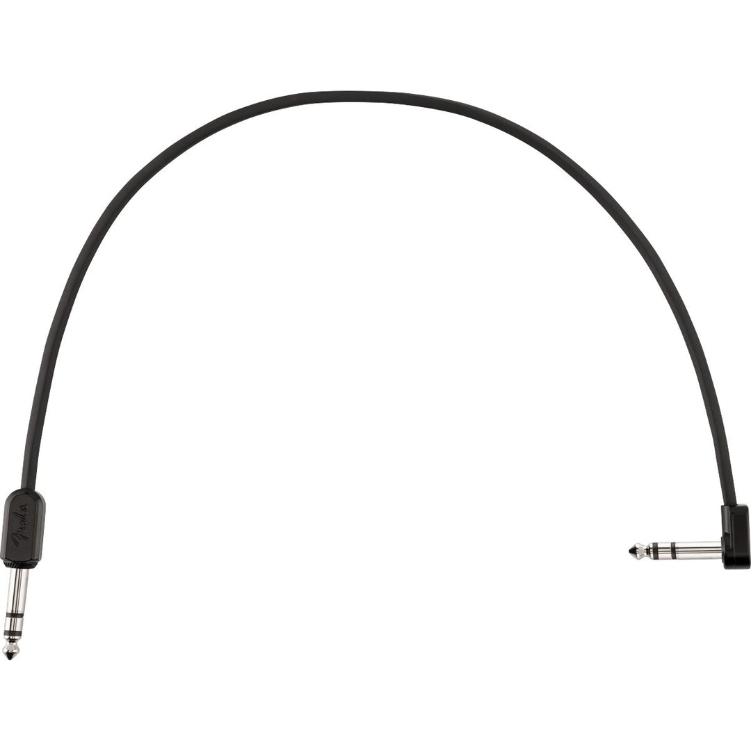 Fender Blockchain 16" Patch Cable, Stereo TRS, Straight/Angle
