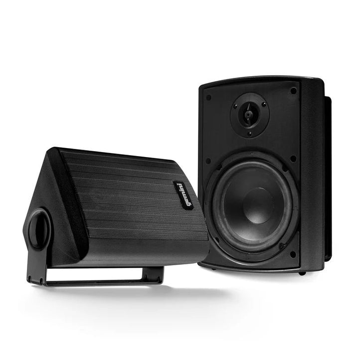 Gemini GHSI-W525BT-PR-BLK Pair of 5.25" Waterproof Mountable Outdoor Bluetooth Speakers