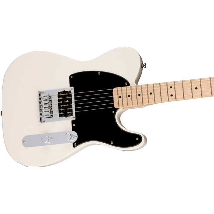 Squier Sonic Esquire  H, Maple Fingerboard, Black Pickguard - Arctic White