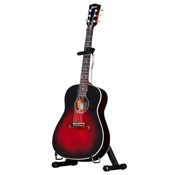 Gibson GG-633 Slash  J-45 Vermillion Burst Acoustic 1:4 Scale Mini Guitar Model
