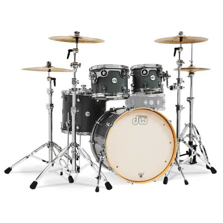 DW Design Series 4-piece Shell Pack - Steel Grey