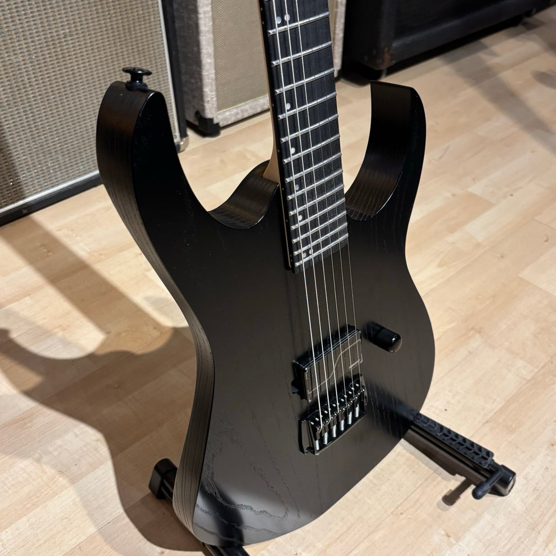 Ibanez - Prestige RGR5111RB Electric Guitar (Hardtail - Weathered Black w/OHSC)