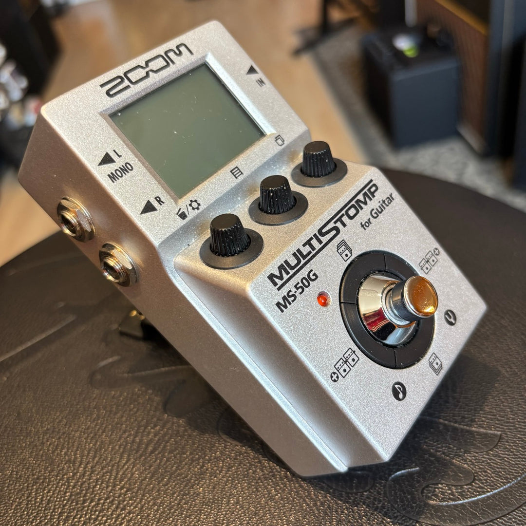 Zoom - Multi Stomp MS50G Stereo Multi FX Pedal w/ Box & User Guide - USED