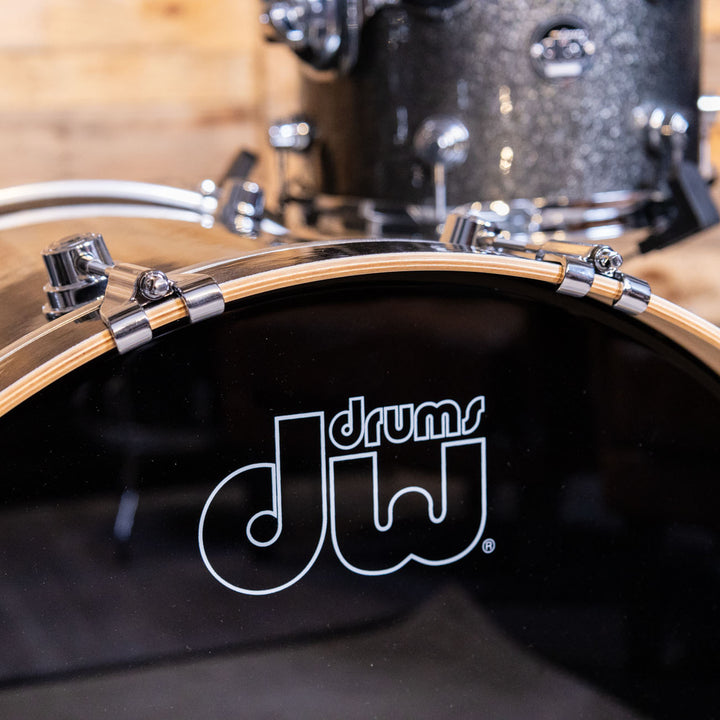 DW Performance Series 3-Piece Shell Pack  (Pewter Sparkle)