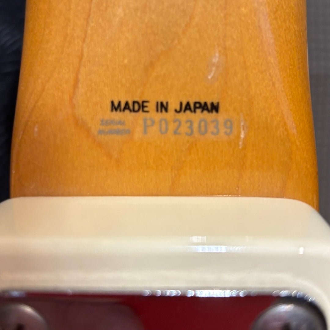 Fender - LEFT HANDED 62' Reissue Jazz Bass  w/ HD Case (1993 - MIJ Rosewood - White) - USED
