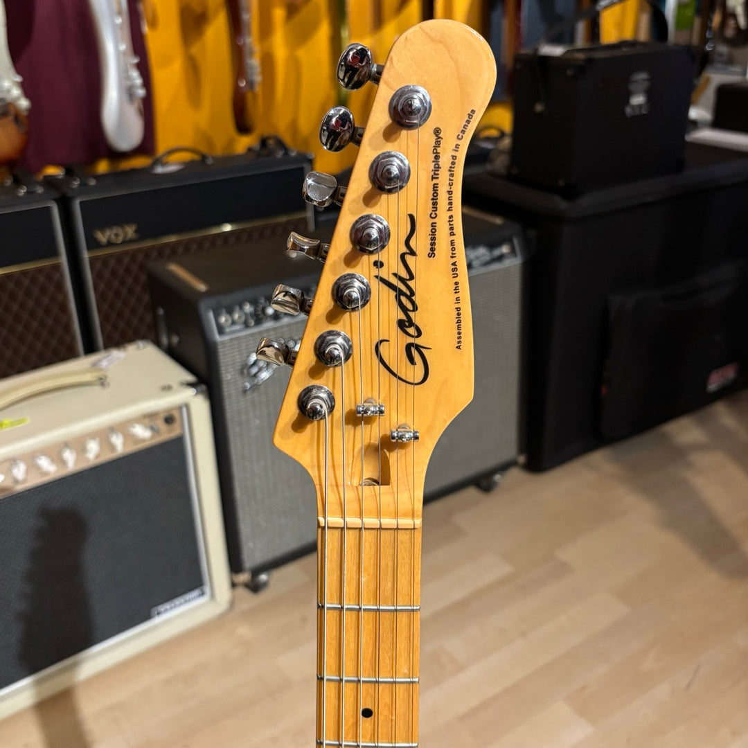 Godin - Session Custom Triple Play w/ DLX Godin Gig Bag (2TSB - MINT - 2013) - USED