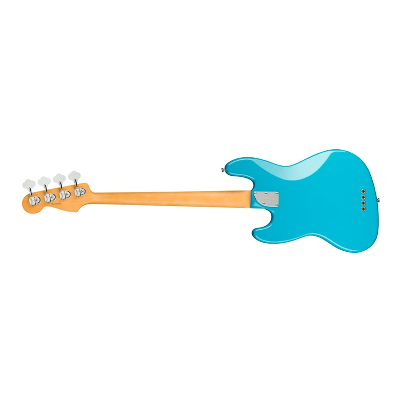 Fender American Professional II Jazz Bass (Miami Blue) Electric Bass Guitar