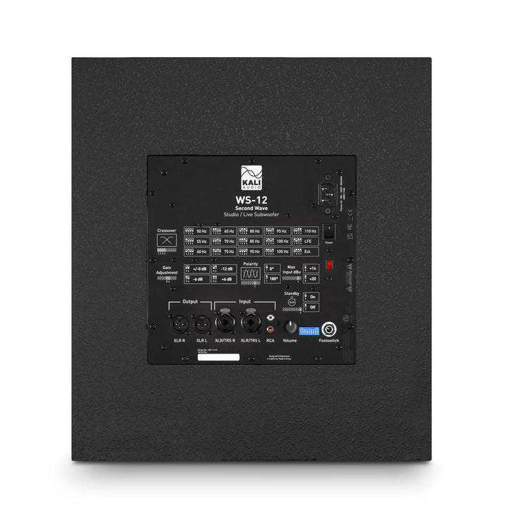 Kali Audio WS12V2 Studio/Live Multi-Purpose Sealed 1000w Powered Subwoofer V2