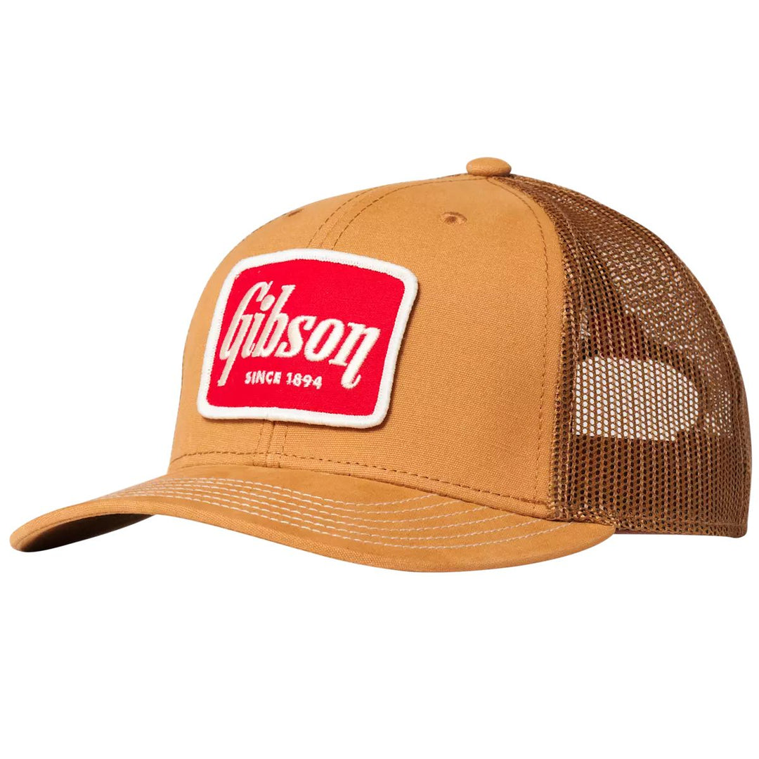 Gibson GHT-CNVSTRHT  Canvas Trucker Hat