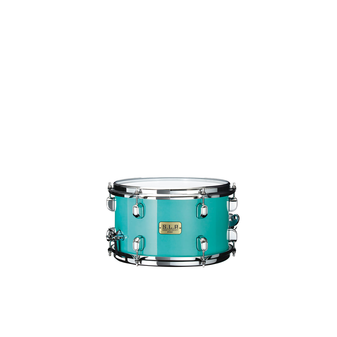 Tama S.L.P. 12x7'' Mod Bubinga Snare Drum Philo Tsoungui Model - Electro Turquoise
