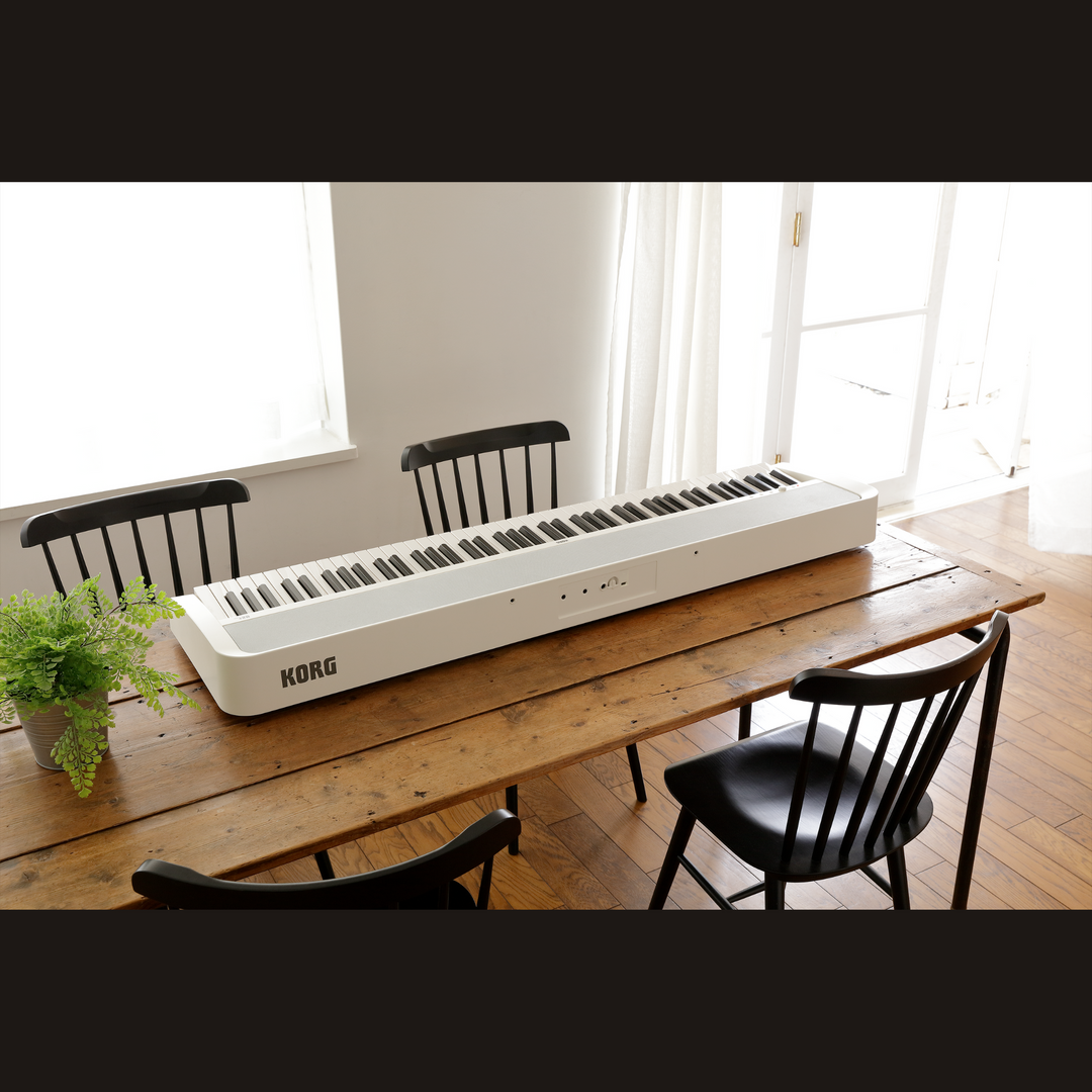 Korg B2PLUSWH 88-key Digital Piano - White
