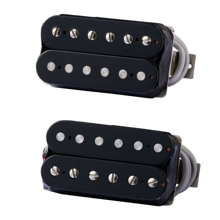 Gibson PU496R500TDB4/S 496R/500T Set (Double Black, 4-conductor, Potted, Ceramic, 496R: 8.4K, 500T: 15.2k)