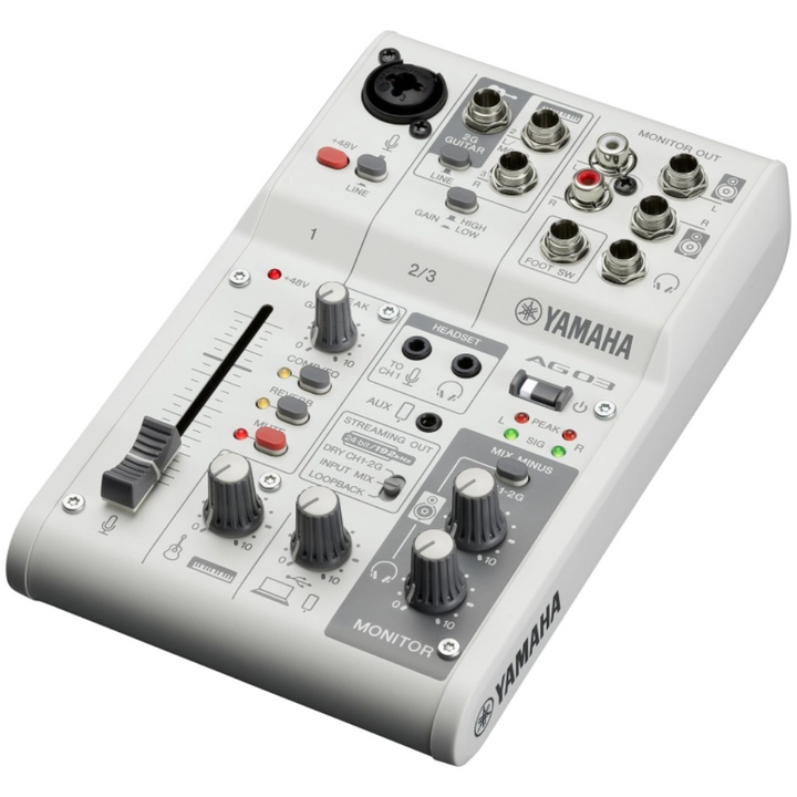 Yamaha AG03MK2 W Yamaha Mixing Console - White