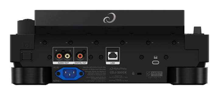 Pioneer DJ Alpha Theta CDJ-3000X Player