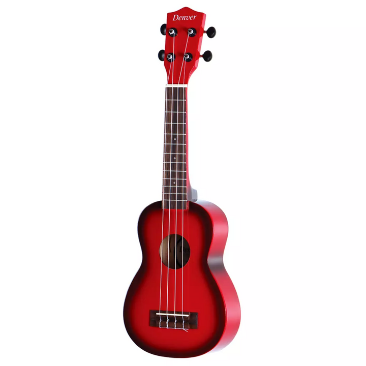 Denver DUKE-RDB Soprano Ukulele - Red Burst