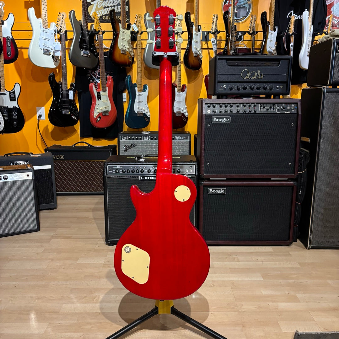 Epiphone - Les Paul STD FM Top - Cherry  Sunburst w/ HD Case (1998) - USED