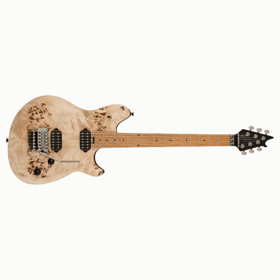 EVH® Wolfgang Standard Exotic, Baked Maple Fingerboard Electric Guitar - Poplar Burl Nat