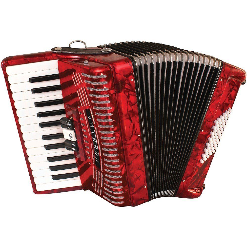 Hohner 1304-RED 48 Bass Piano Accordion