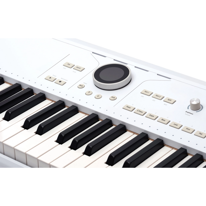 Arturia Astrolab 61 key semi-weighted stage keyboard with aftertouch - White