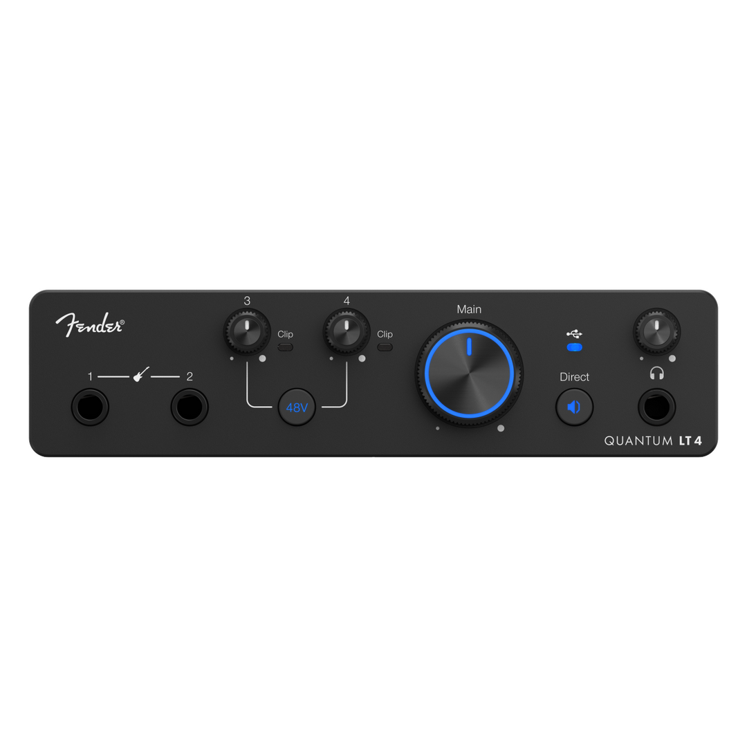 Fender Quantum LT 4 4 x 2, 24-bit / 192 kHz USB-C Audio Interface