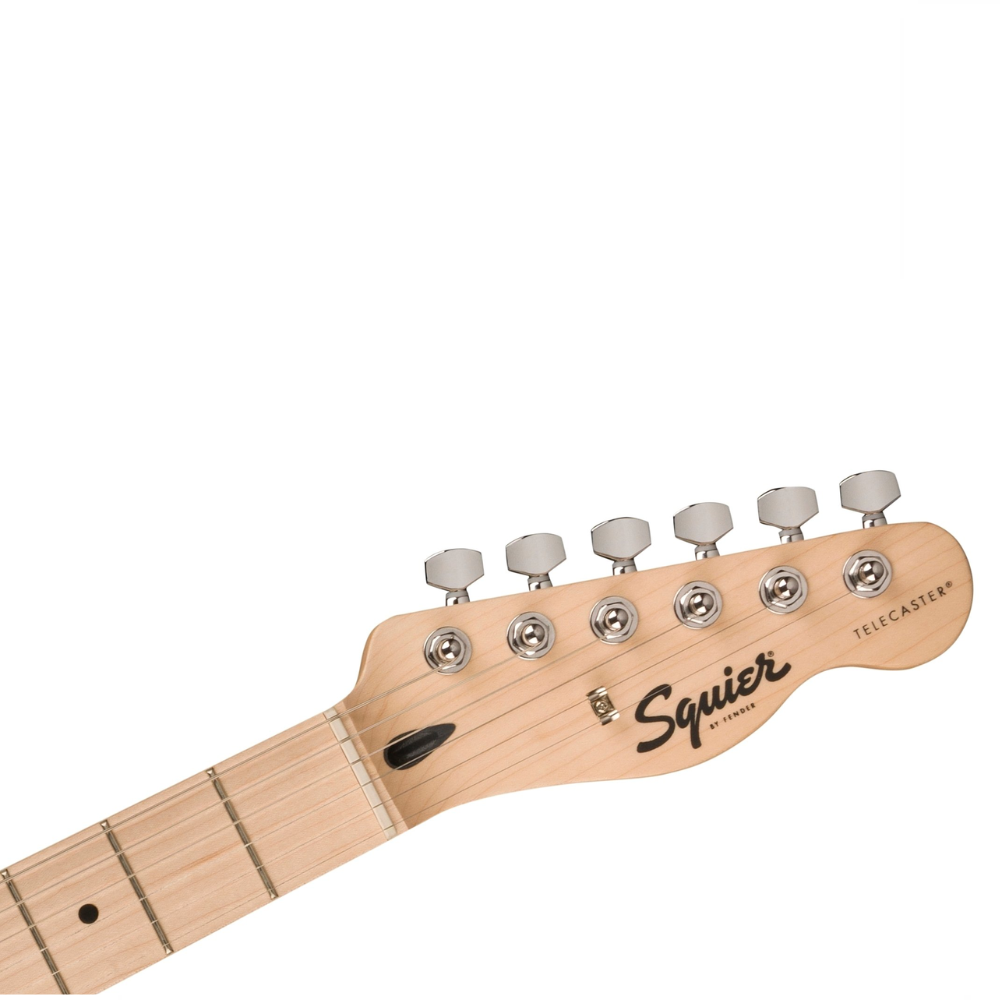 Squier Sonic Telecaster , Maple Fingerboard, White Pickguard - Black