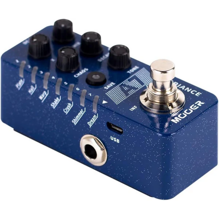 Mooer M704-MOOER A7 Ambiance Reverb Guitar Pedal