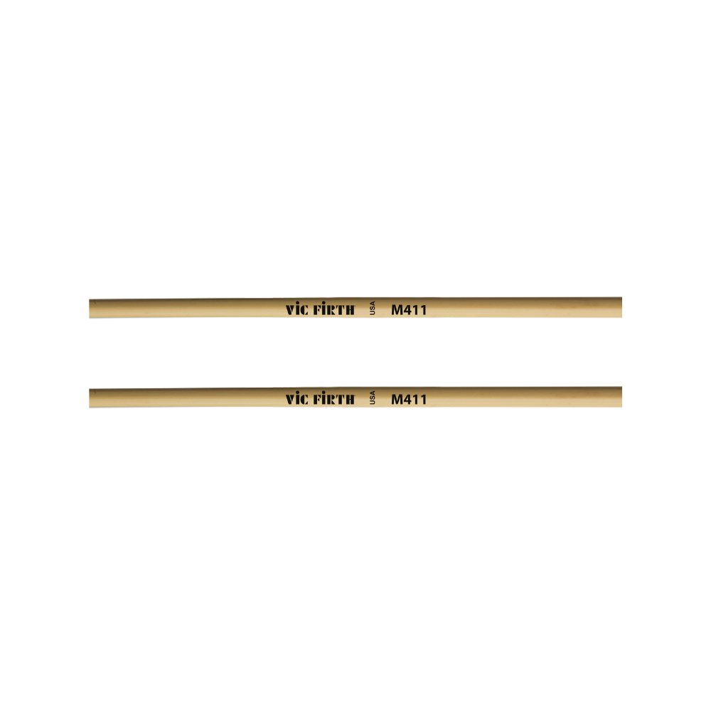 Vic Firth M411 Articulate Series Keyboard Mallet - Hard Rubber, Round