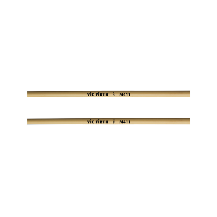 Vic Firth M411 Articulate Series Keyboard Mallet - Hard Rubber, Round